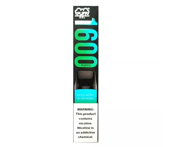 Одноразовий Pod Puff XXL 1600 Disposable Apple Berry 5%